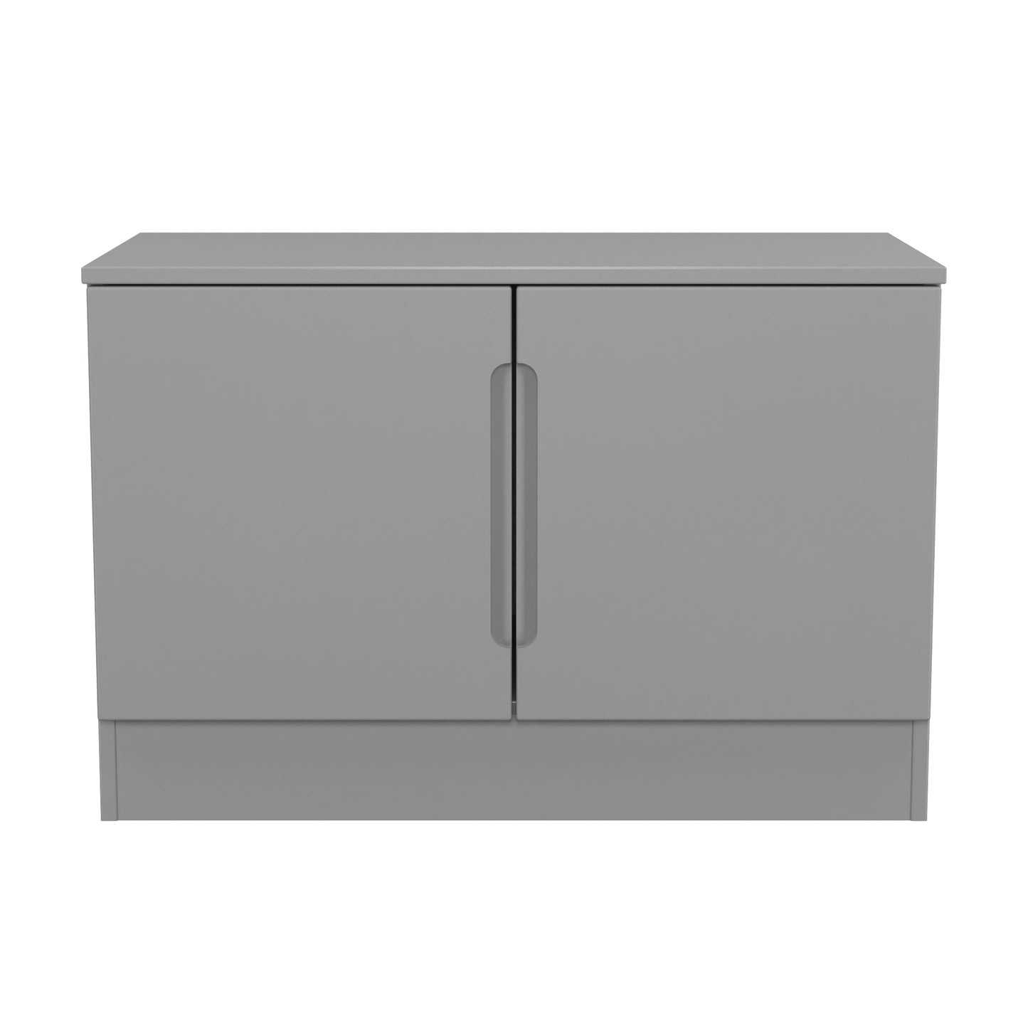 Milan TV Unit Grey 2 Doors 74cm
