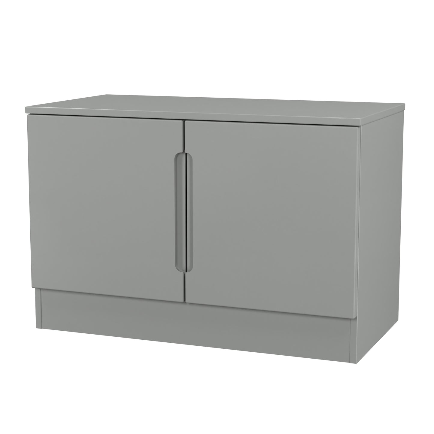 Milan TV Unit Grey 2 Doors 74cm
