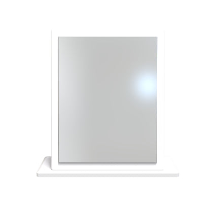 Monaco Mirror  Grey & White 50cm