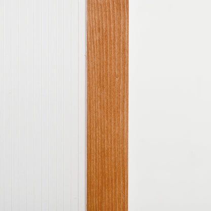 3-tier Wood Greenhouse Garden Polycarbonate Cold Frame Balcony Grow House w/ Storage Shelf for Plants