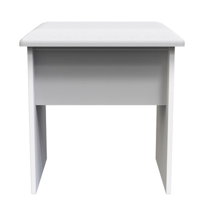 Norfolk Dressing Stool White 37cm
