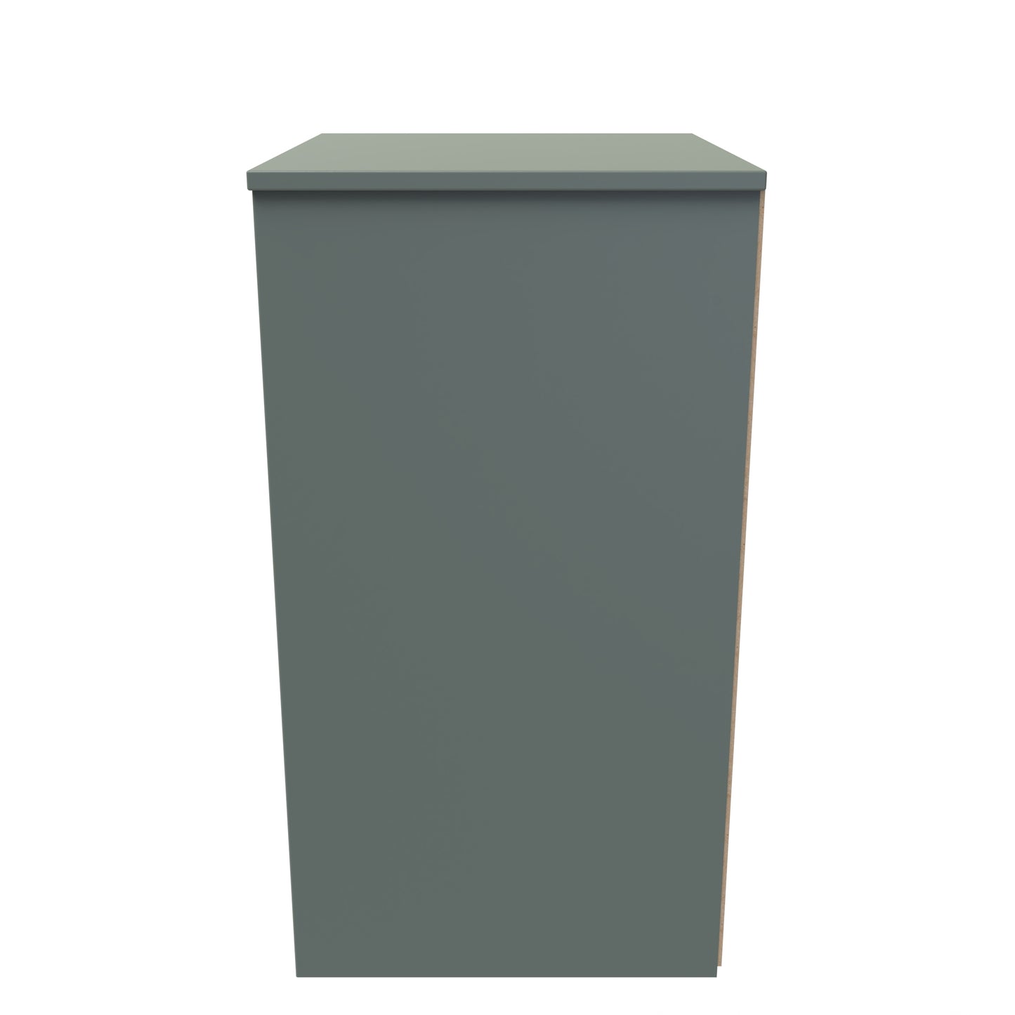 Nashville F Bedside Table Green 3 Drawers 45cm