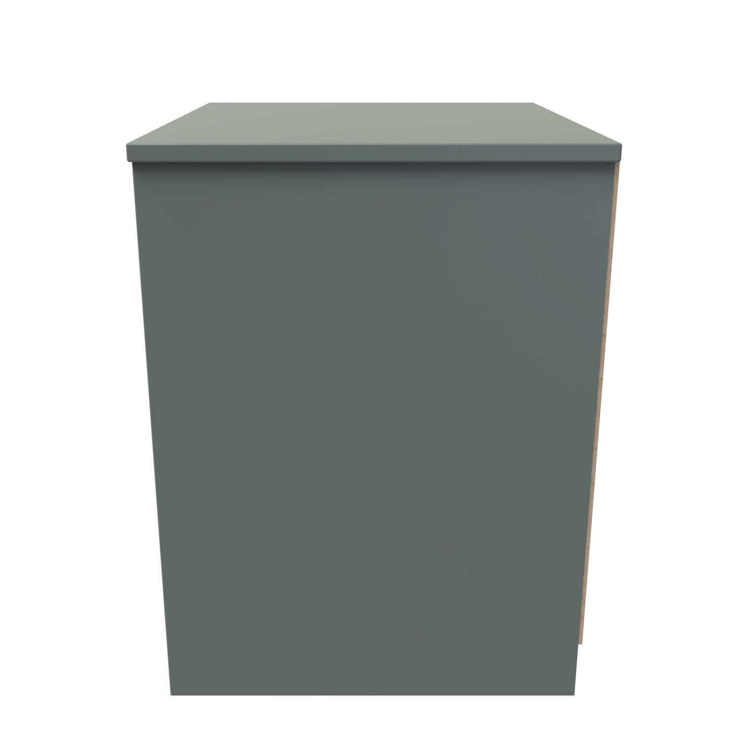 Nashville F Bedside Table Green 2 Drawers 45cm