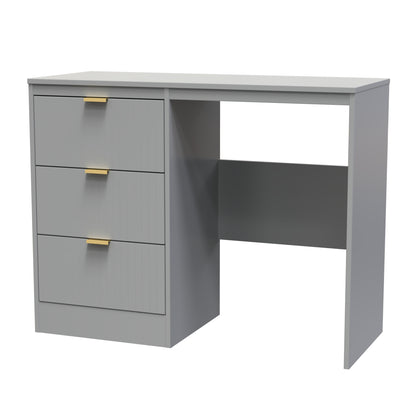 Nashville F Desk Grey 3 Drawers 97cm