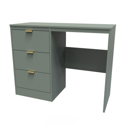 Nashville F Desk Green 3 Drawers 97cm