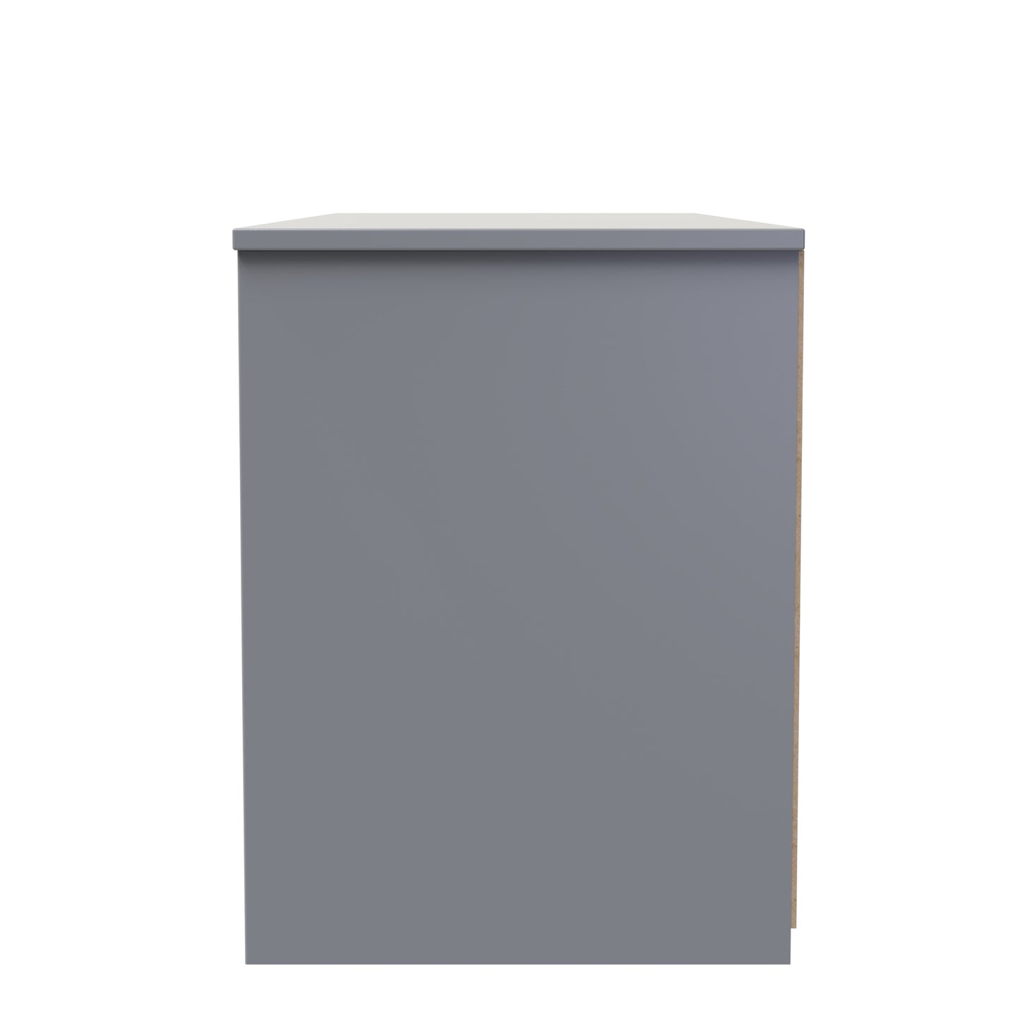 Nashville F Large Chest of Drawers Grey 4 Drawers 115cm