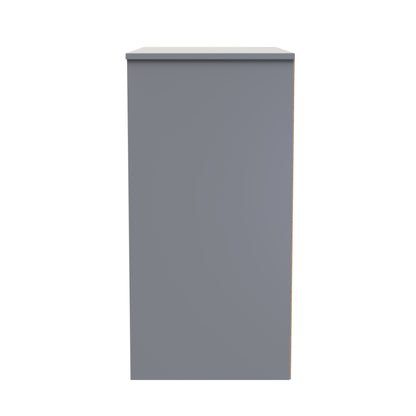 Nashville F Chest of Drawers Grey 3 Drawers 77cm