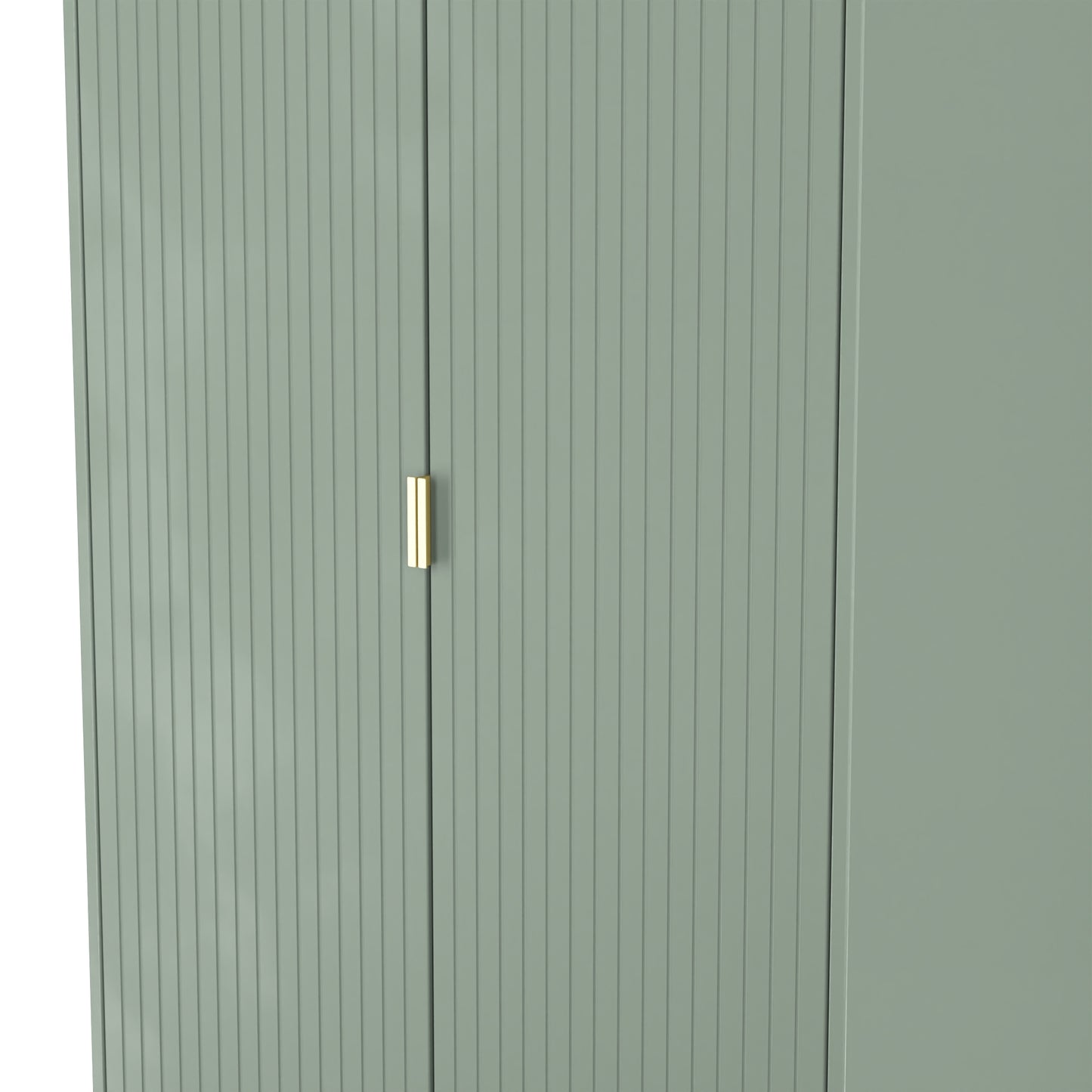 Nashville F Tall Wardrobe Green 2 Doors 1 Shelf 77cm