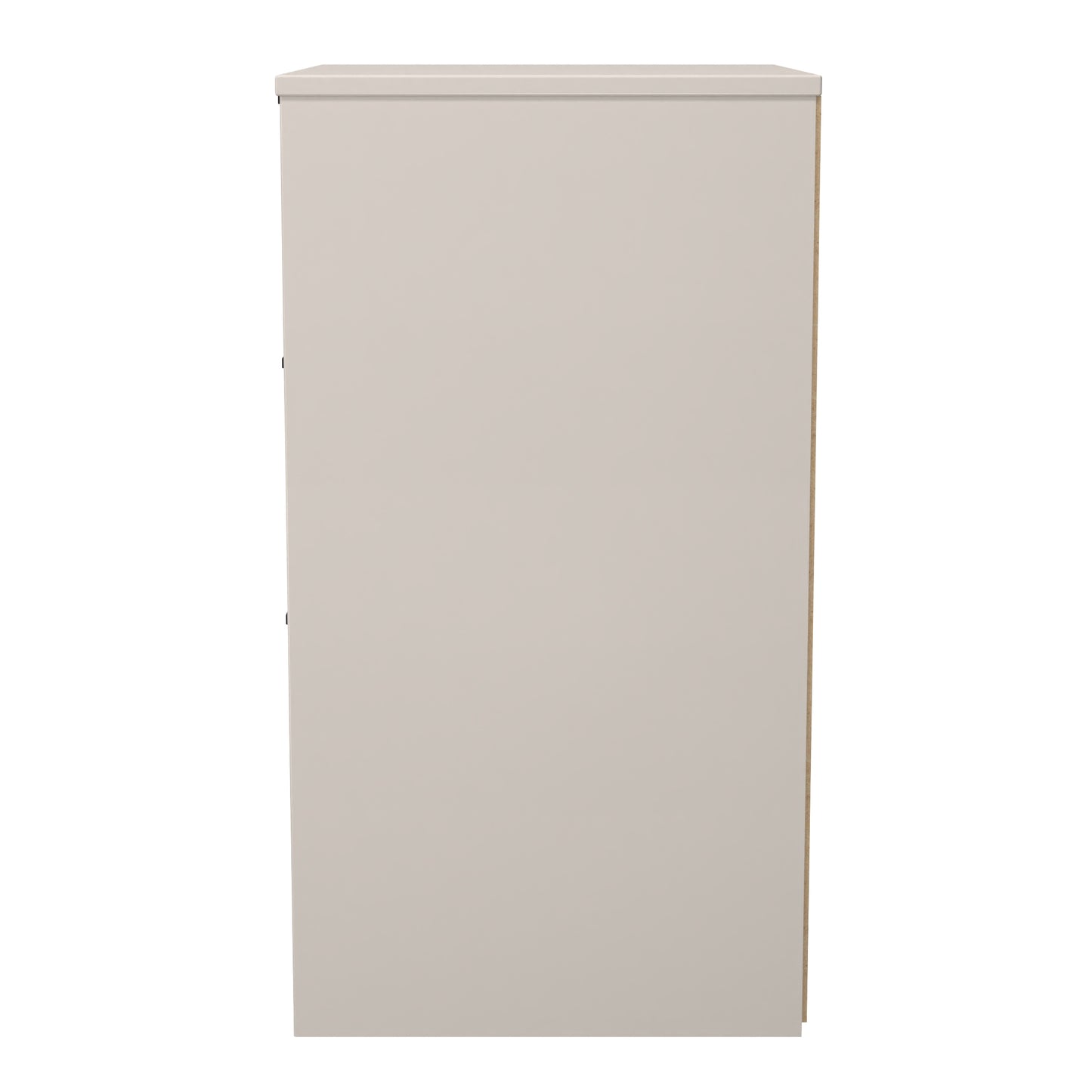 New York C Bedside Table Off-white 3 Drawers 45cm