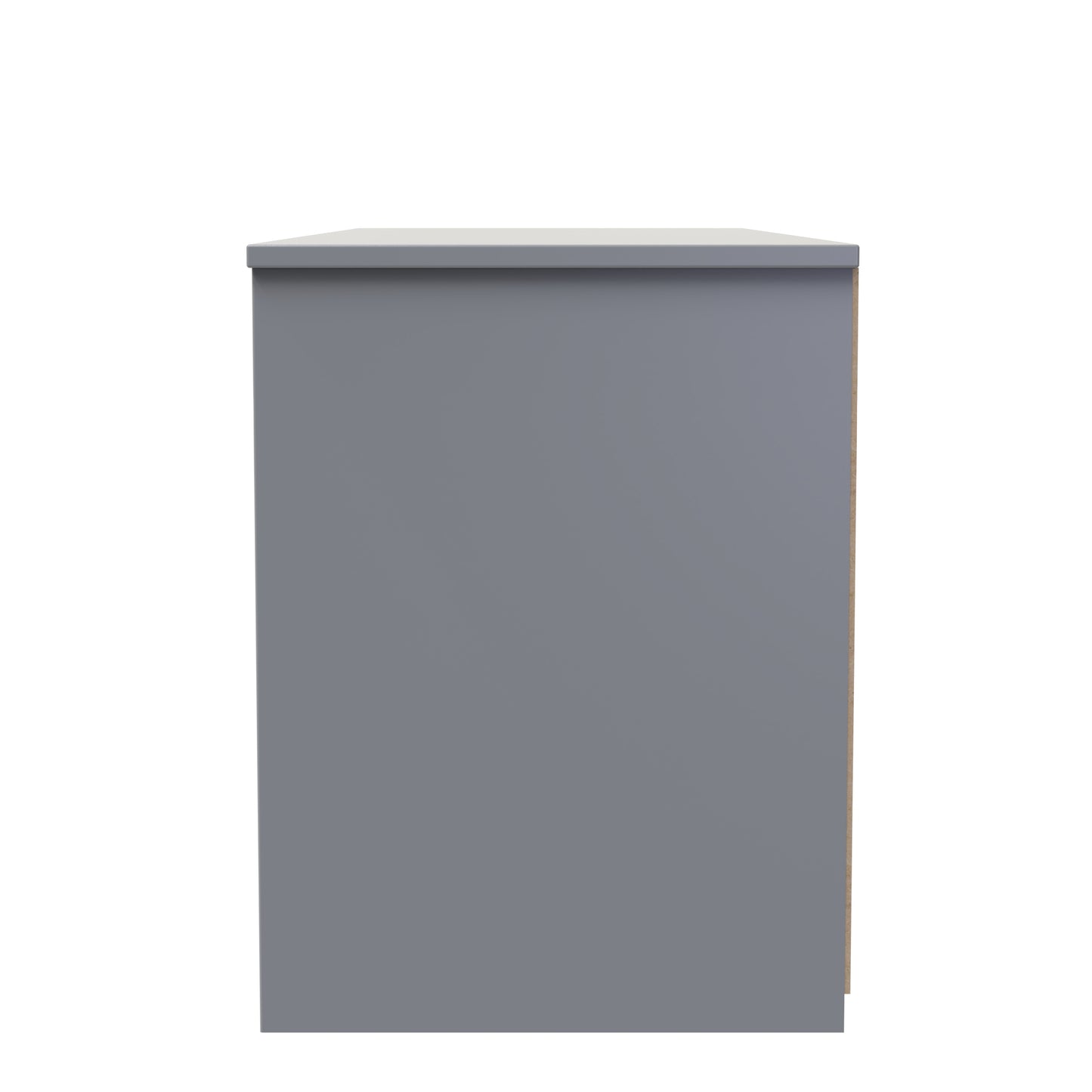 New York C Large Chest of Drawers Grey 4 Drawers 115cm