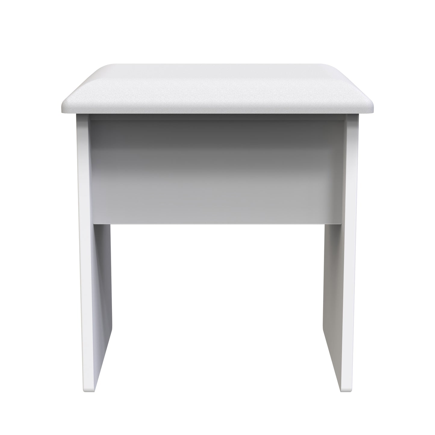 New York C Dressing Stool White 48cm