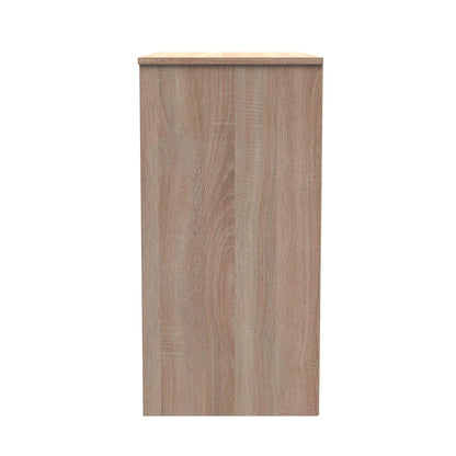 New York C Chest of Drawers Light Oak 3 Drawers 77cm