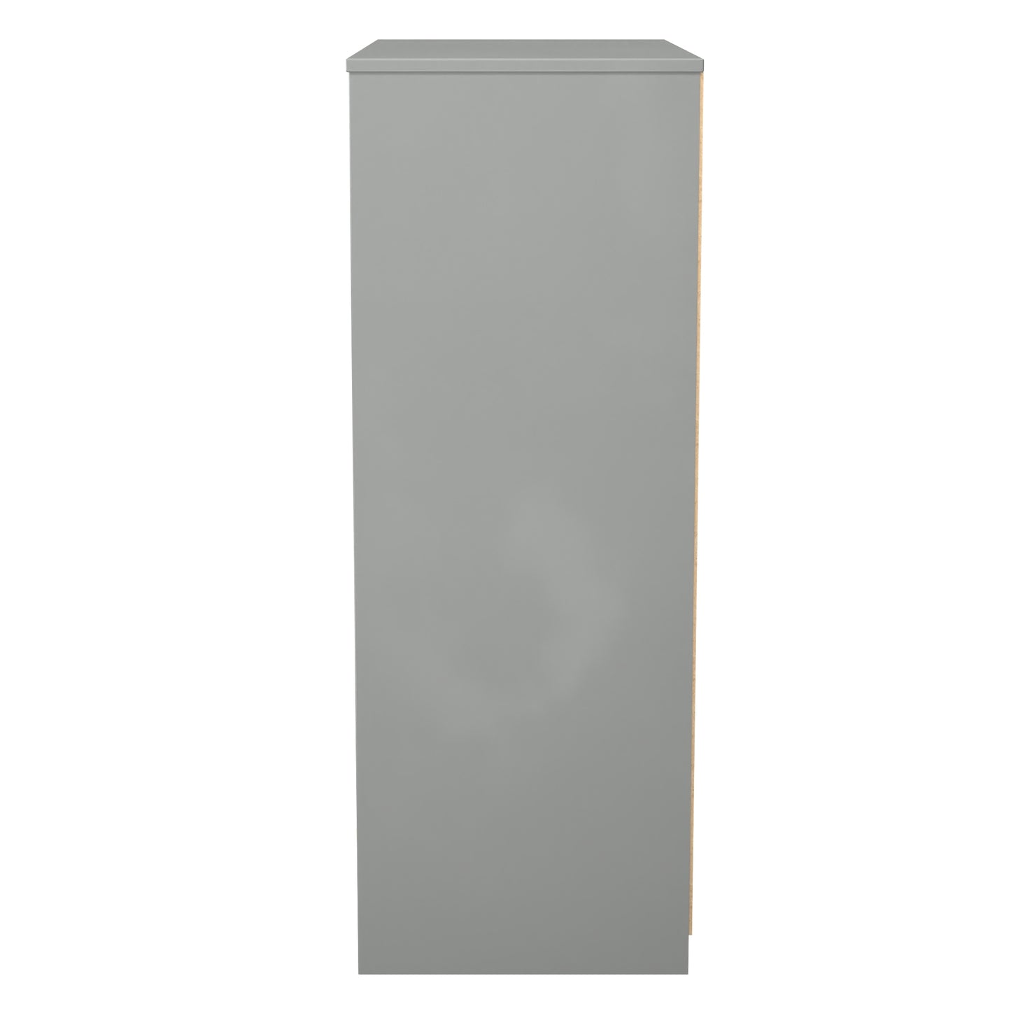New York C Tall Chest of Drawers Grey 4 Drawers 77cm