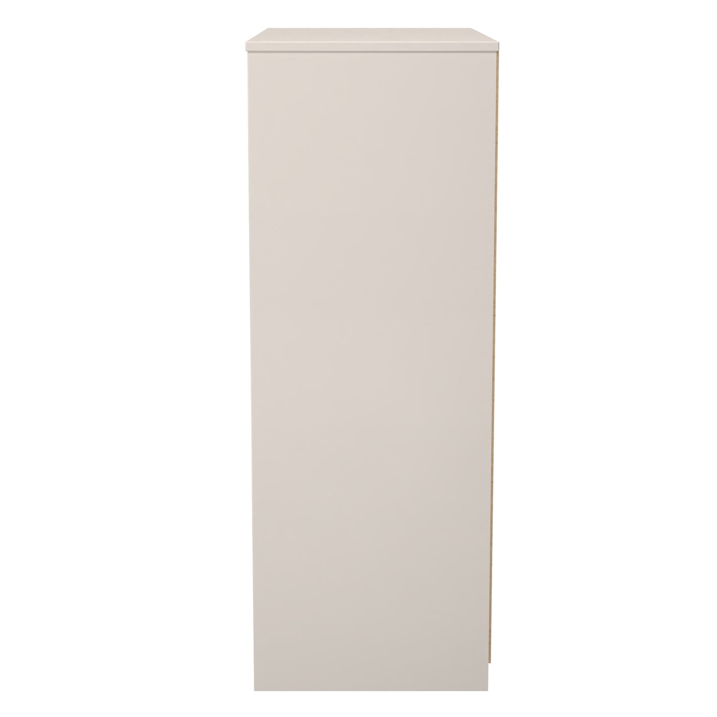 New York C Tall Chest of Drawers Off-white 4 Drawers 77cm