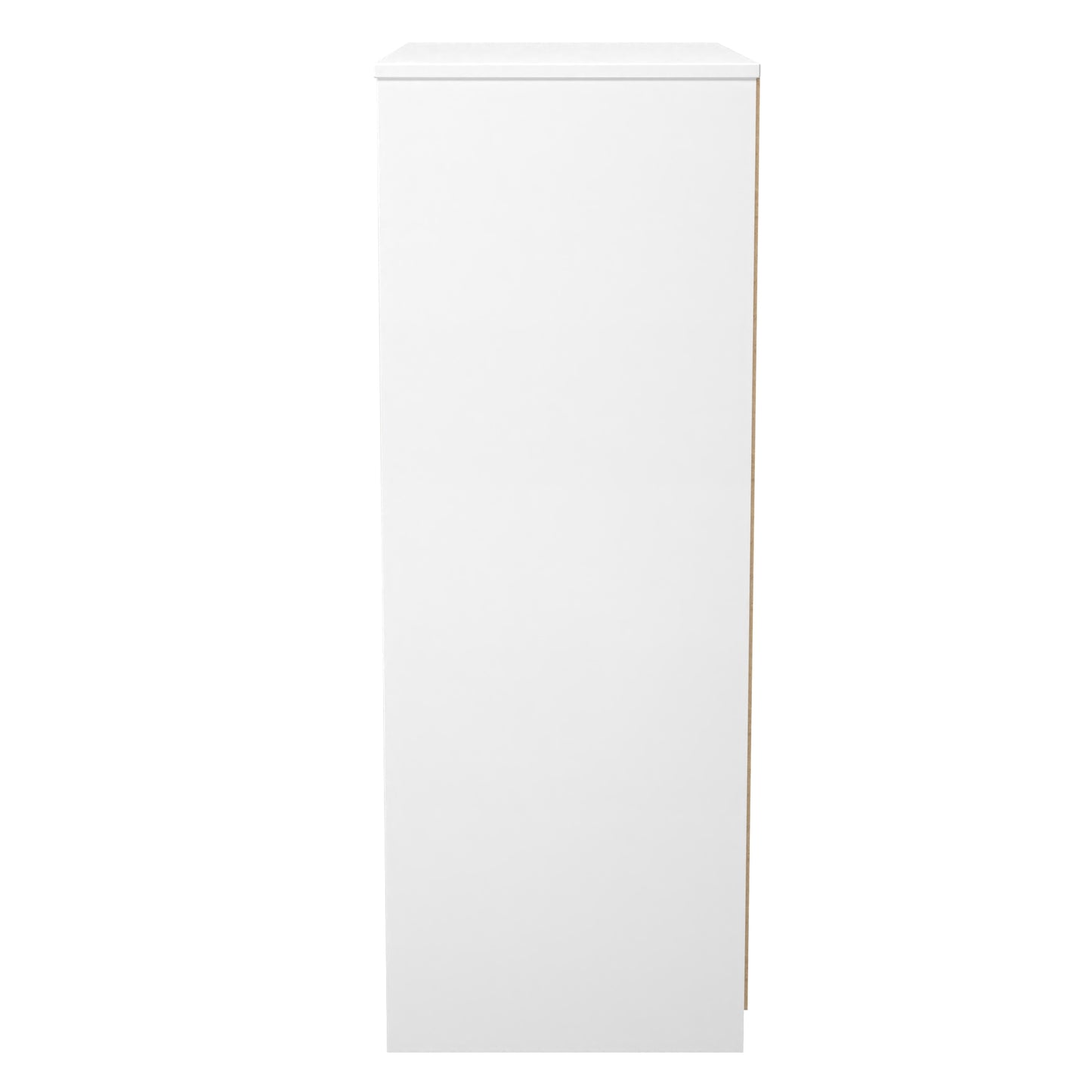New York C Tall Chest of Drawers White 4 Drawers 77cm