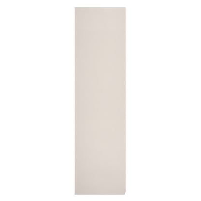 New York C Tall Wardrobe Off-white 2 Doors 1 Shelf 77cm