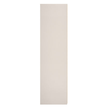 New York C Tall Wardrobe Off-white 2 Doors 2 Drawers 77cm