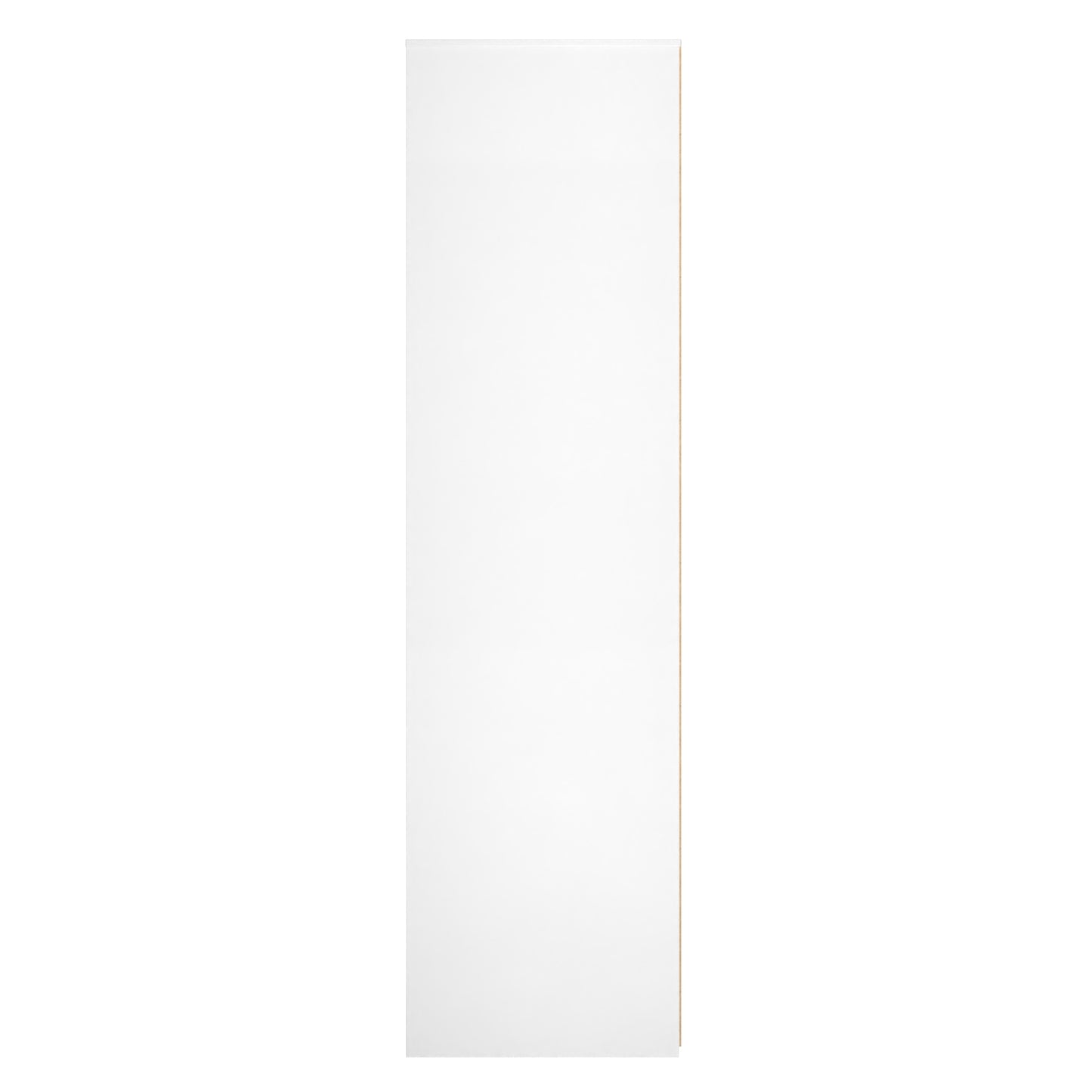 New York C Tall Wardrobe White 2 Doors 2 Drawers 77cm