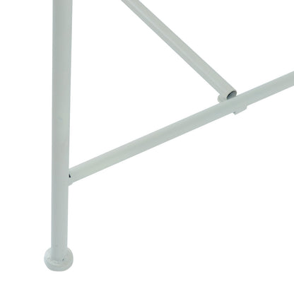 Heavy-Duty Garden Bench-White
