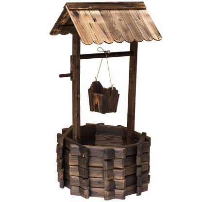Wishing Well Planter Bucket