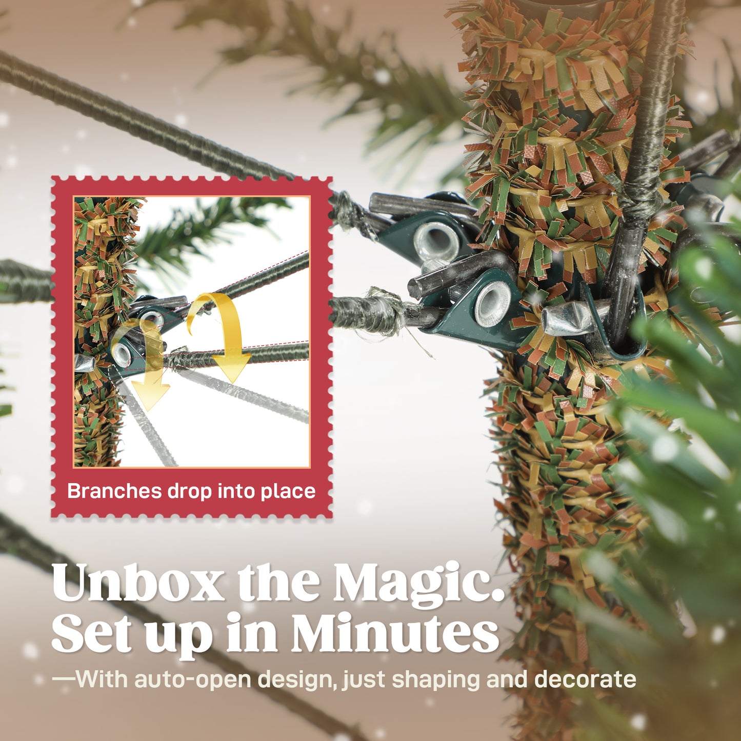 5ft Full Spruce Christmas Tree Artificial -  1375 Tips