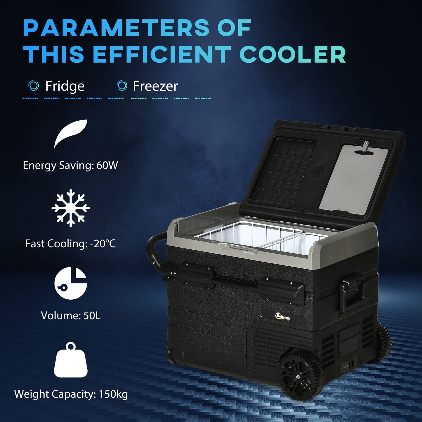 50L Car Refrigerator