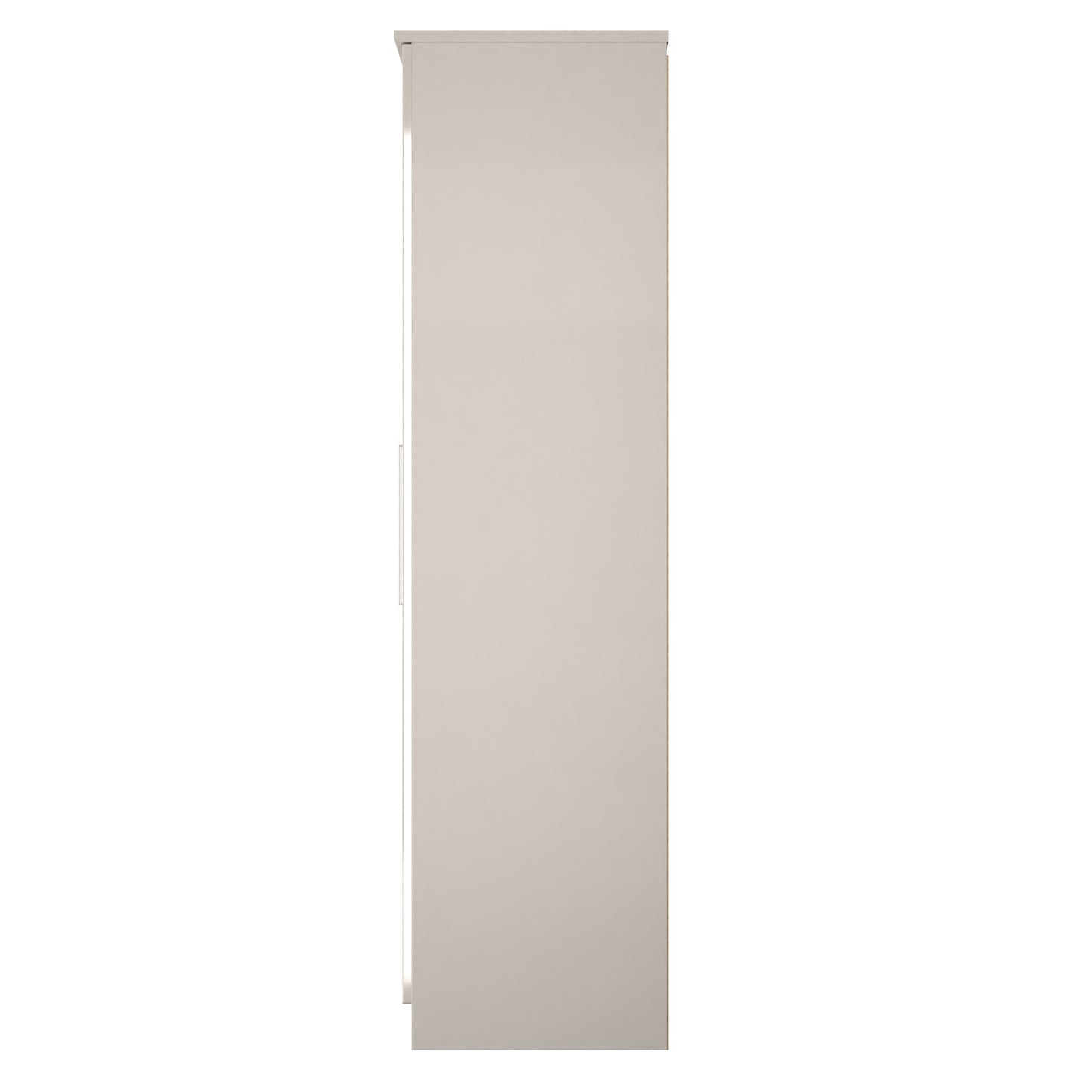 Paris Tall Wardrobe Off-white 1 Shelf 74cm