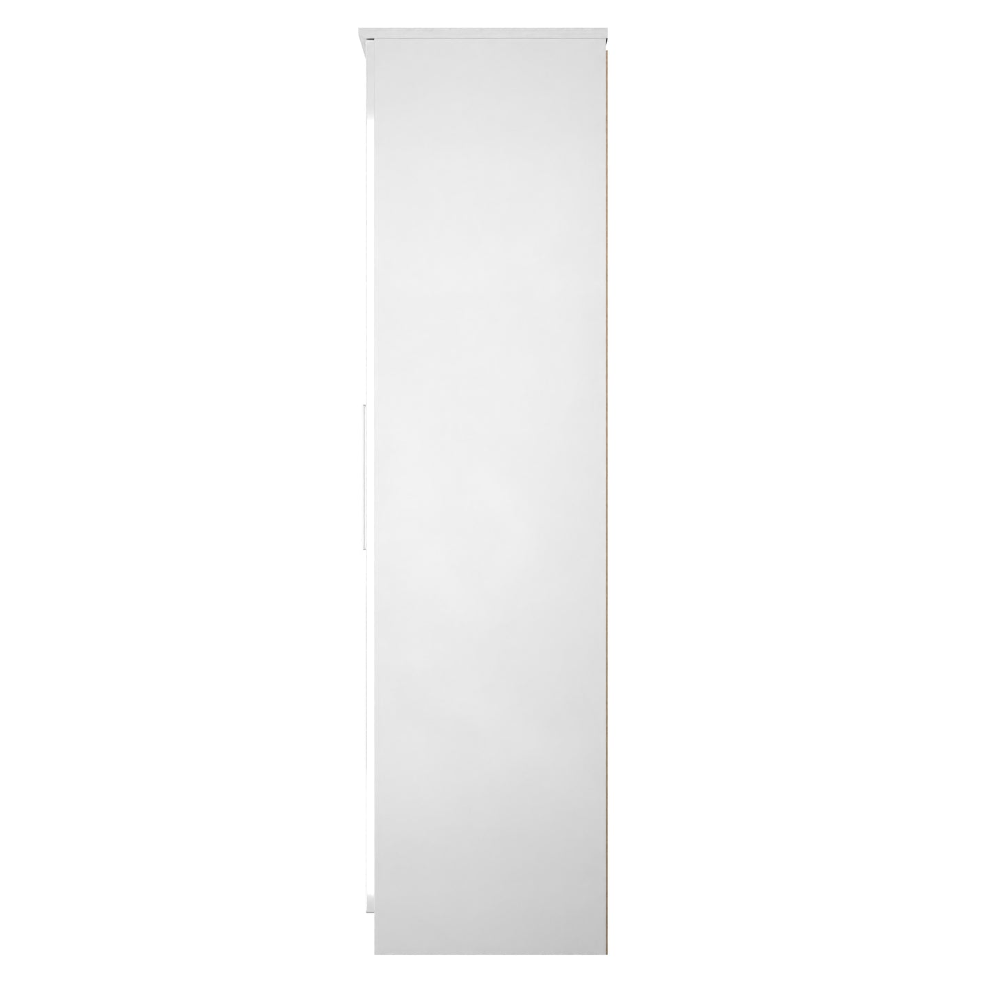 Paris Tall Wardrobe White 1 Shelf 74cm
