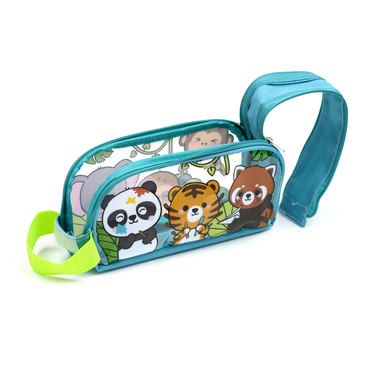 Adoramals Wild Clear Window Pencil Case - 20cm