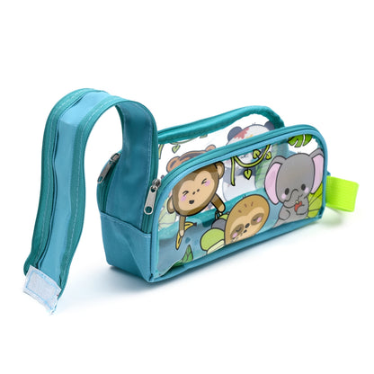 Adoramals Wild Clear Window Pencil Case - 20cm