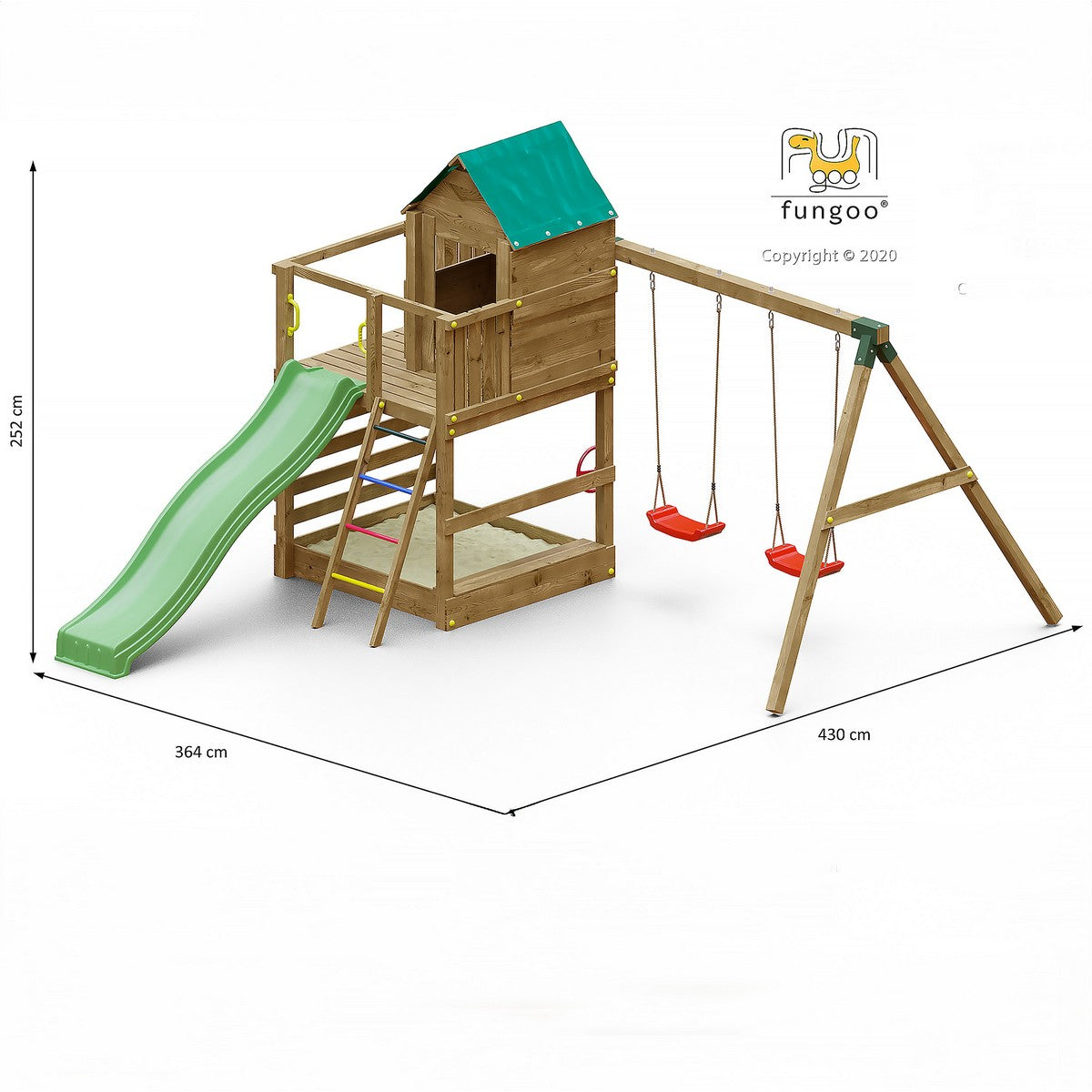 Jarcas Garden Playfort by Shire