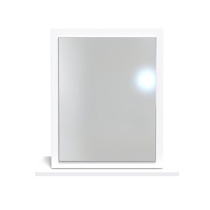 Pembroke Mirror  White 50cm