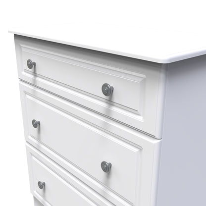 Pembroke Chest of Drawers White 3 Drawers 40cm