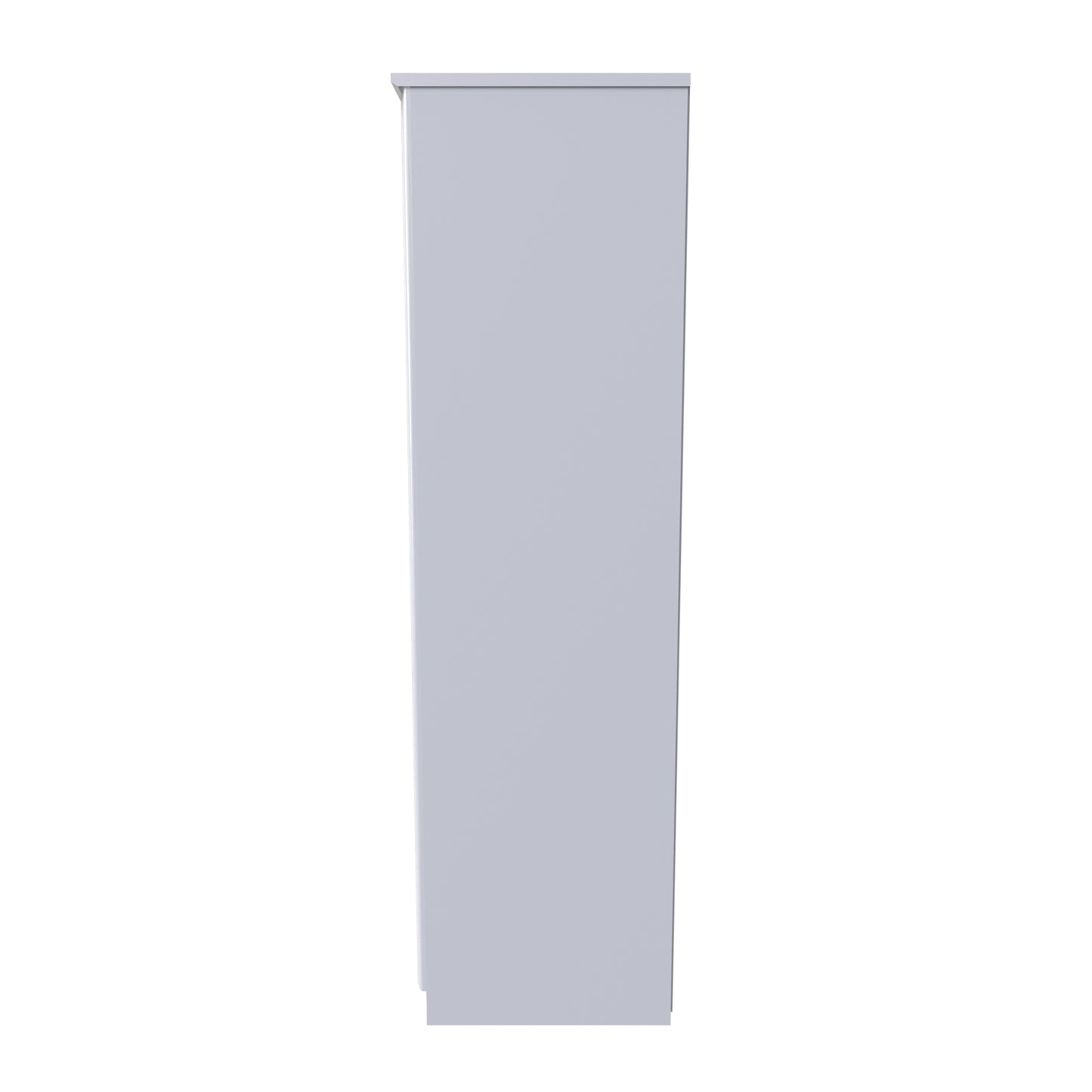 Pembroke Tall Wardrobe White 2 Doors 53cm