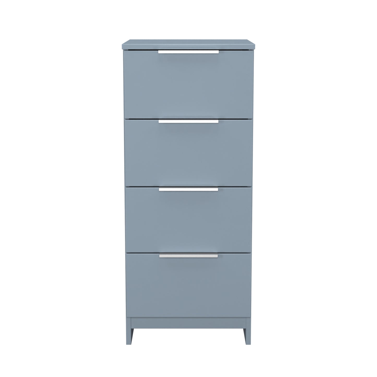 Plymouth Tallboy Light Blue 4 Drawers 37cm