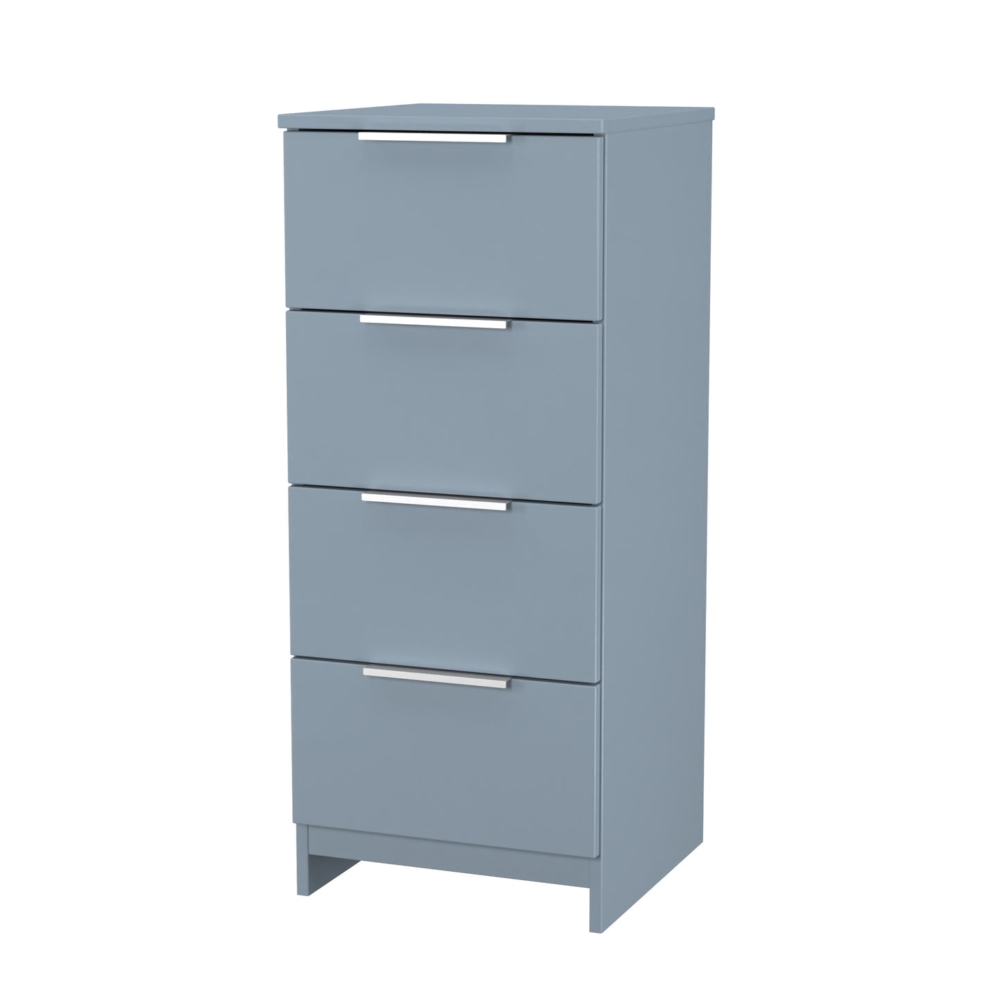 Plymouth Tallboy Light Blue 4 Drawers 37cm