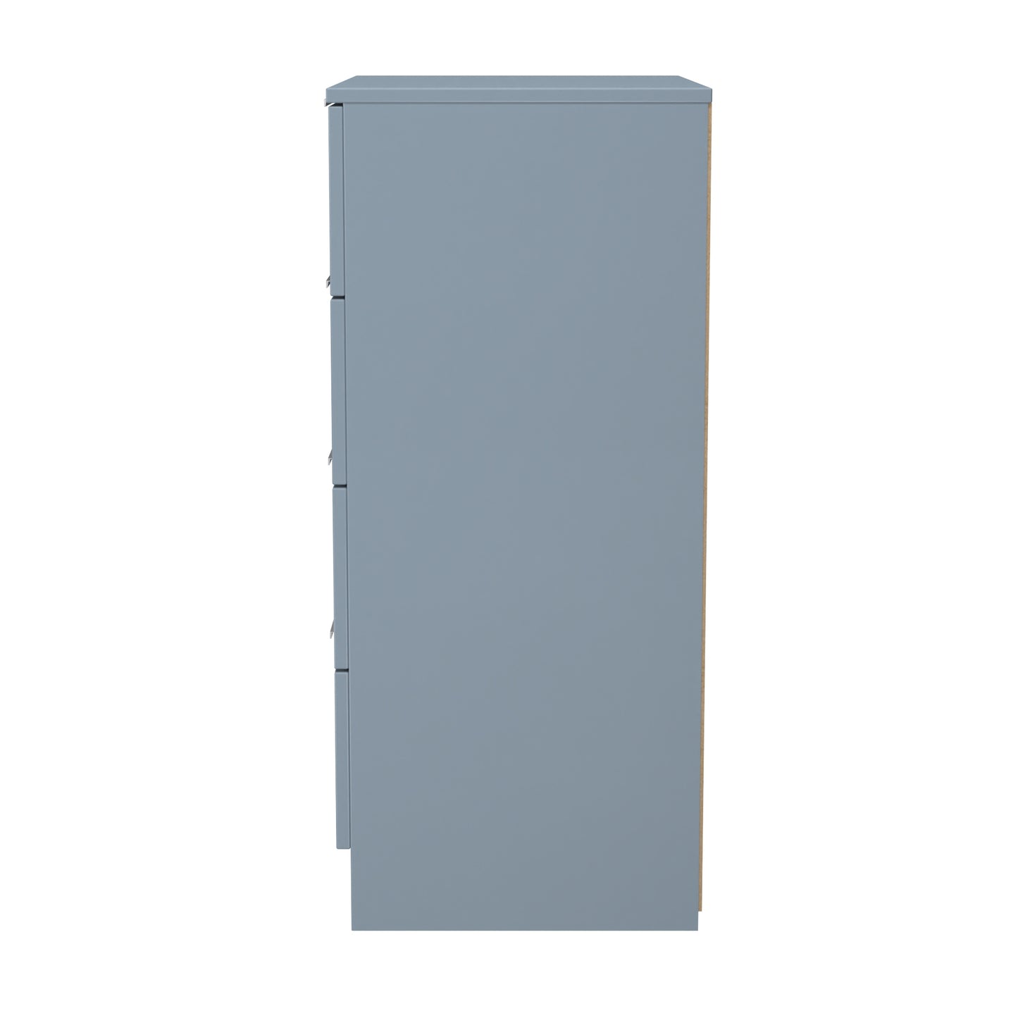 Plymouth Chest of Drawers Light Blue 4 Drawers 55cm