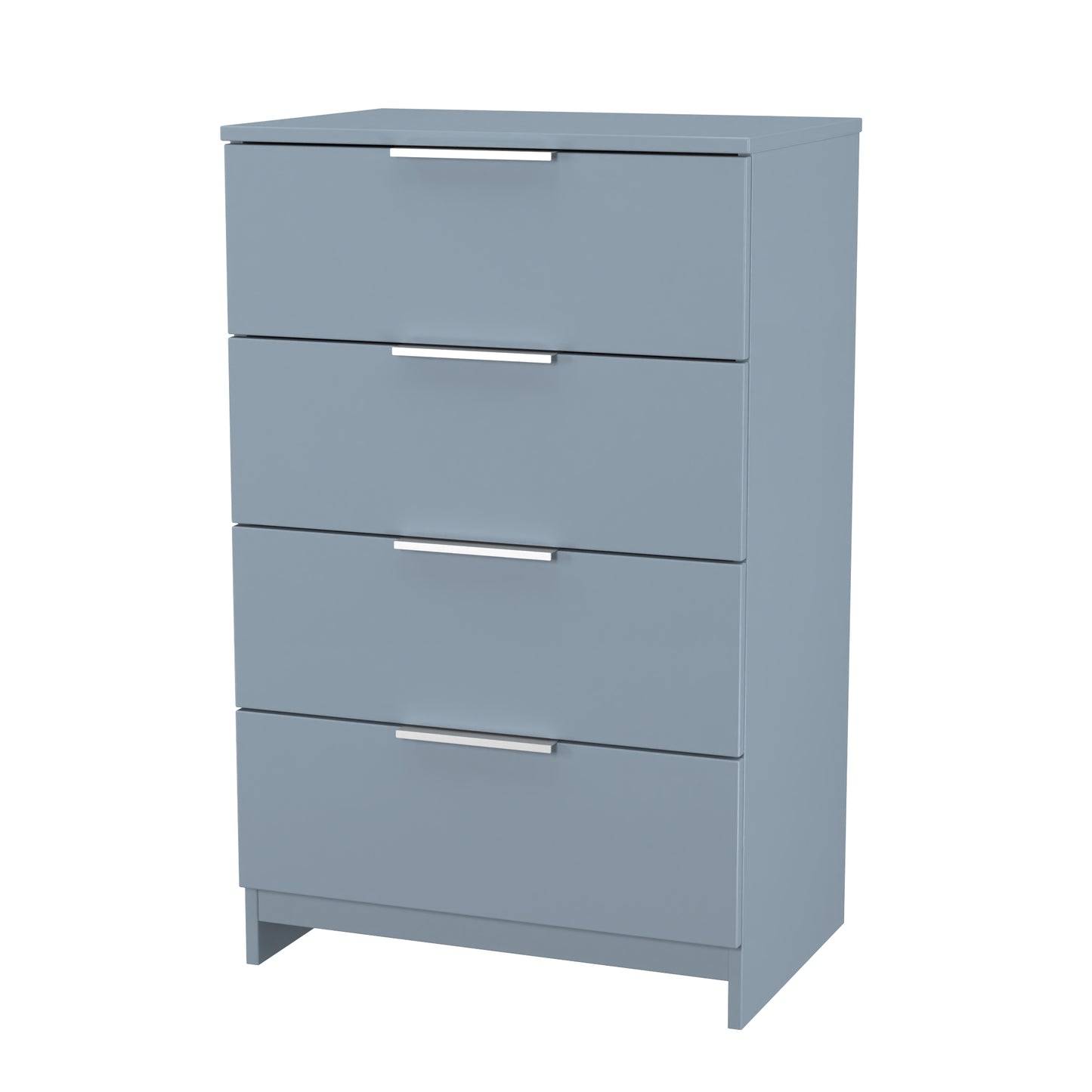 Plymouth Chest of Drawers Light Blue 4 Drawers 55cm