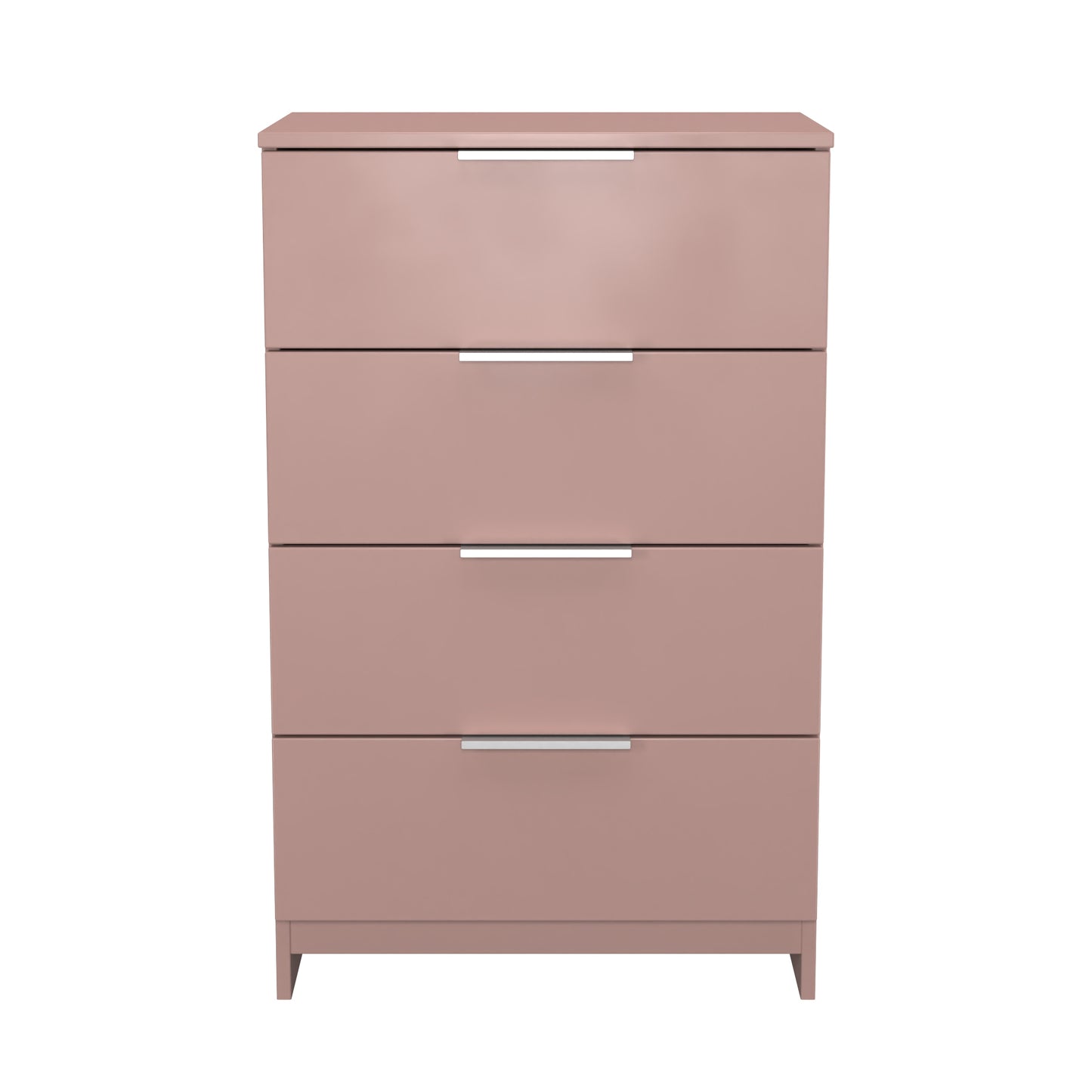 Plymouth Chest of Drawers Pink 4 Drawers 55cm