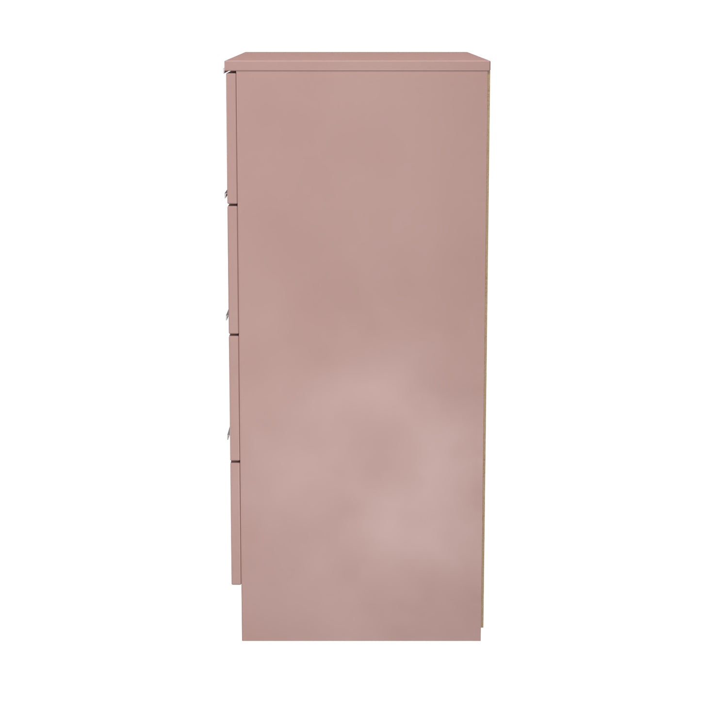 Plymouth Chest of Drawers Pink 4 Drawers 55cm