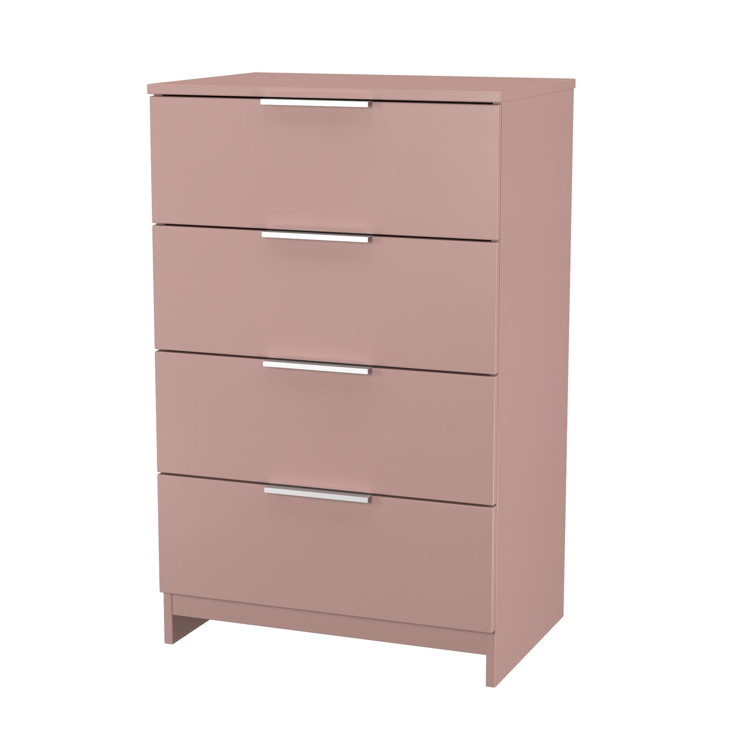 Plymouth Chest of Drawers Pink 4 Drawers 55cm