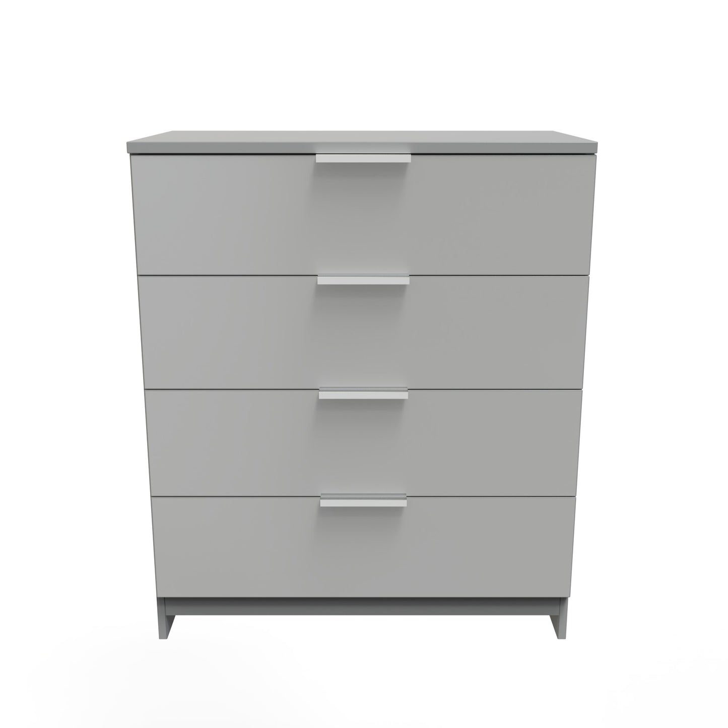 Plymouth Chest of Drawers Grey 4 Drawers 74cm