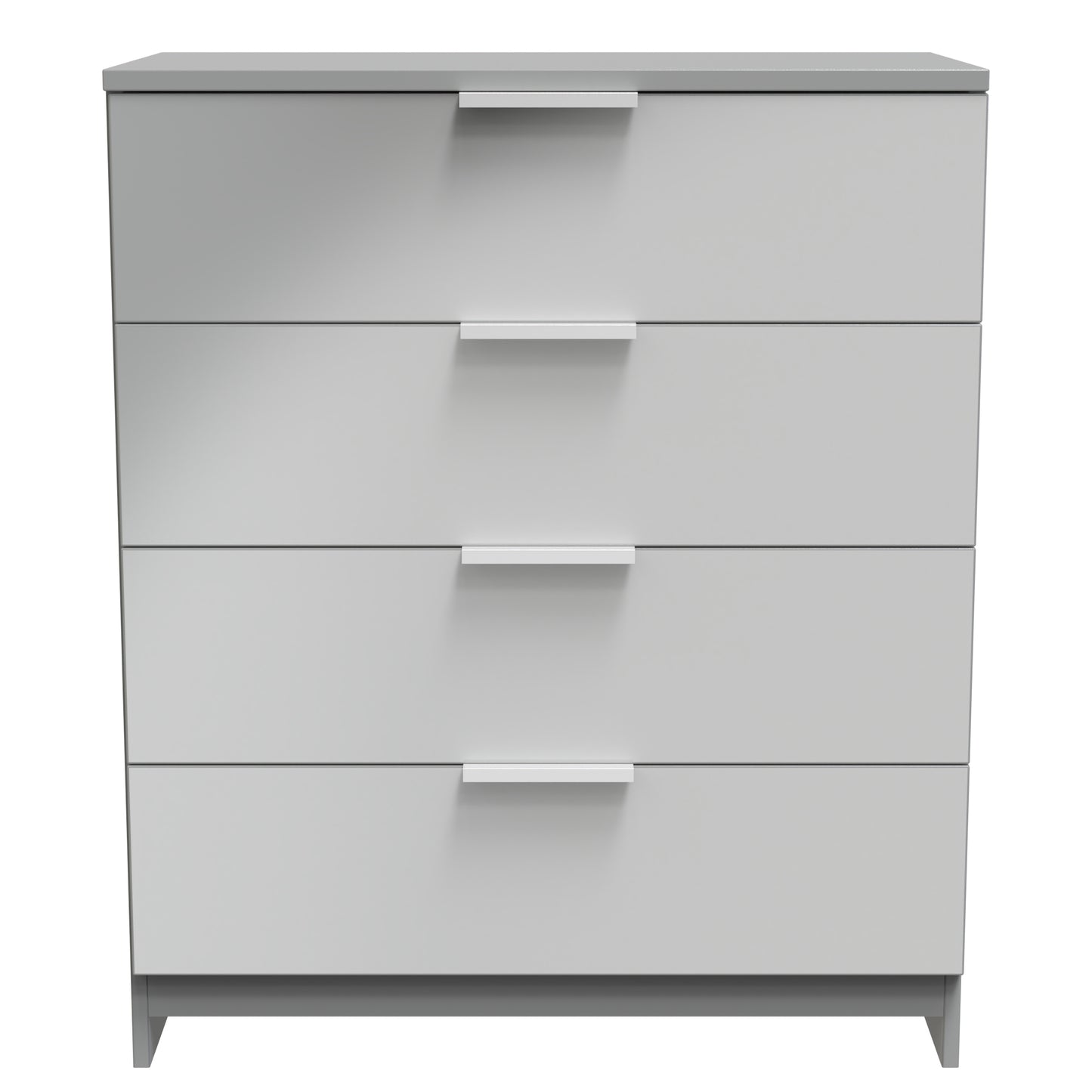 Plymouth Chest of Drawers Grey 4 Drawers 74cm