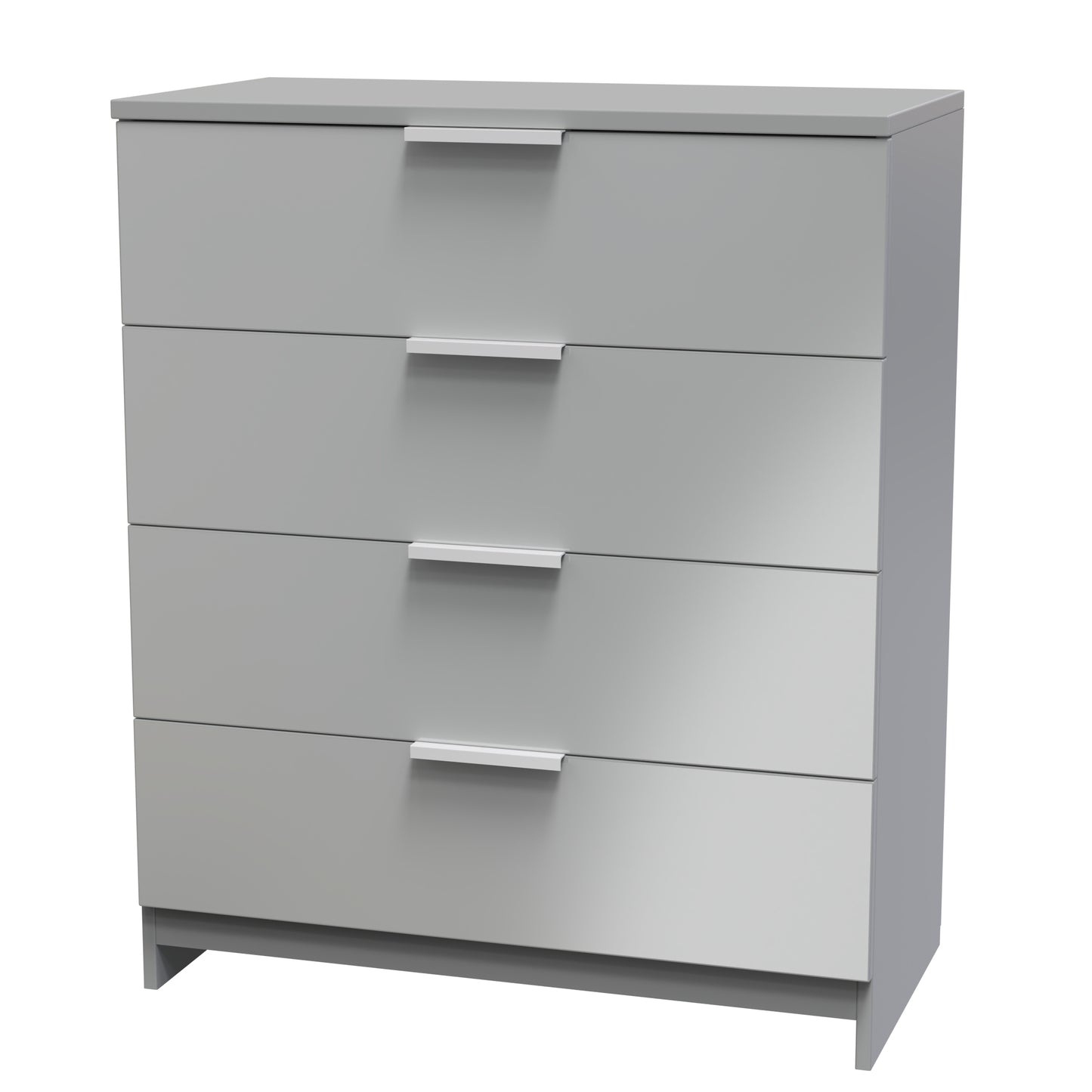 Plymouth Chest of Drawers Grey 4 Drawers 74cm