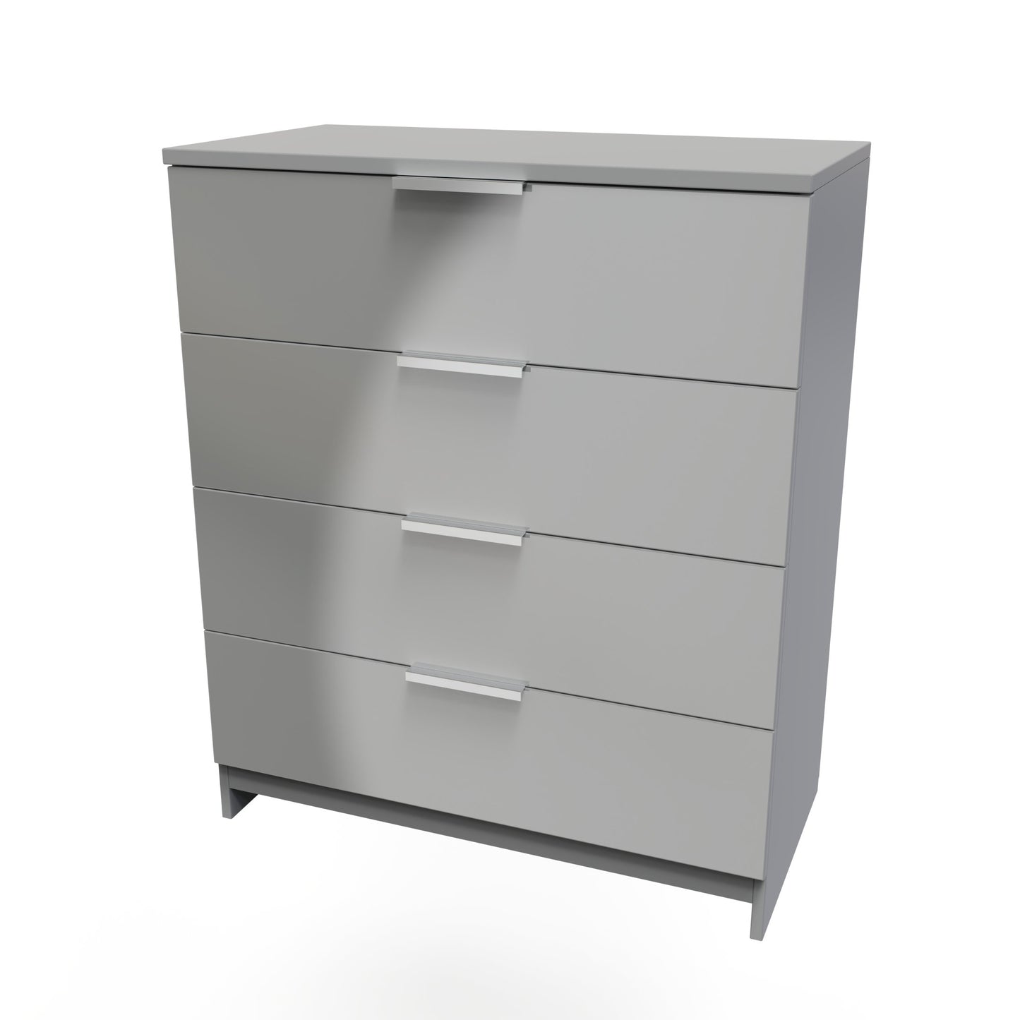 Plymouth Chest of Drawers Grey 4 Drawers 74cm