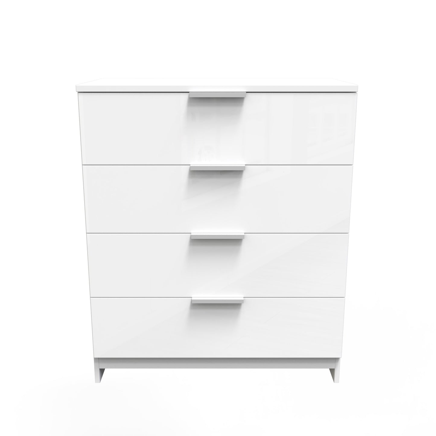 Plymouth Chest of Drawers White 4 Drawers 74cm