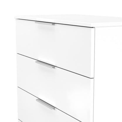 Plymouth Chest of Drawers White 4 Drawers 74cm