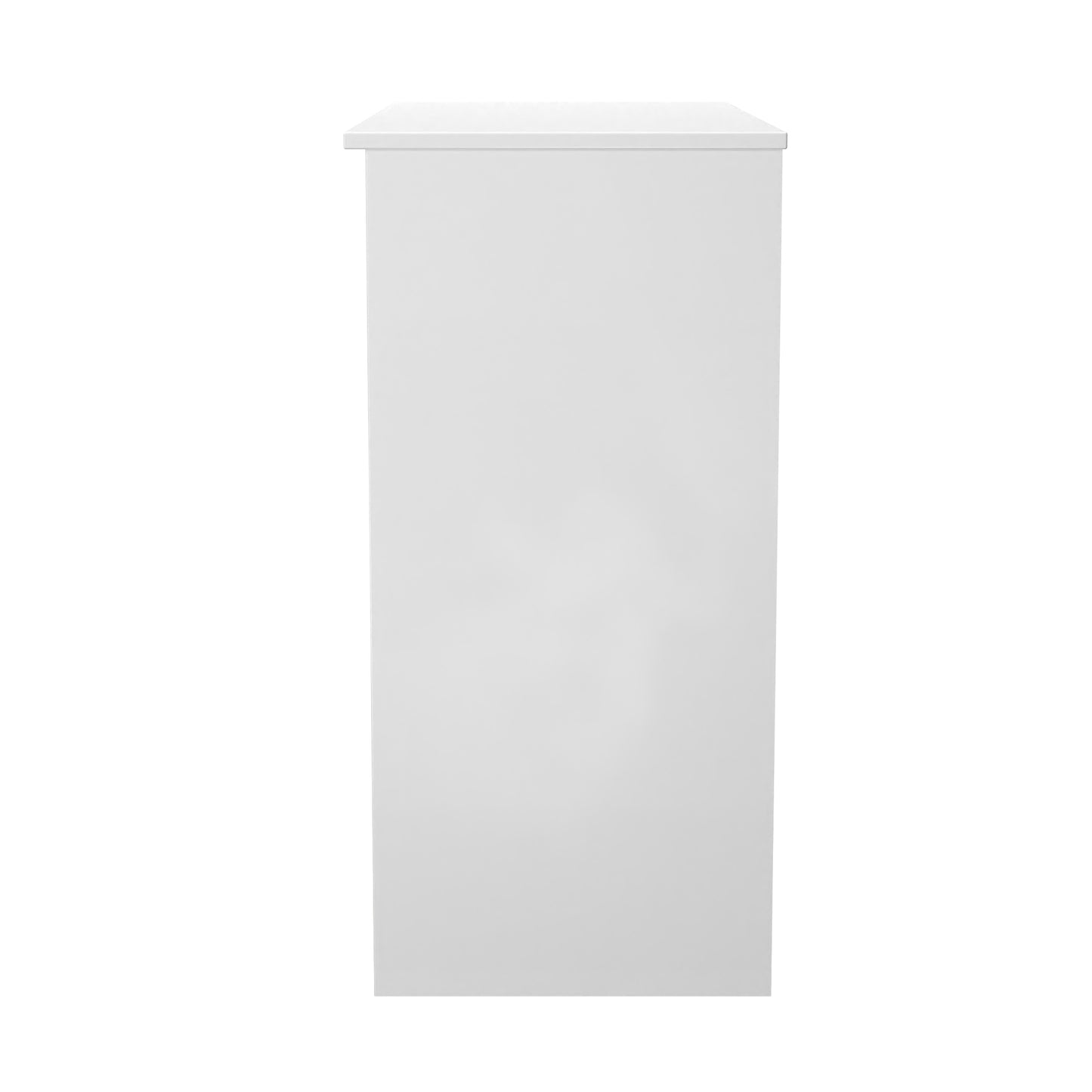 Plymouth Desk White 3 Drawers 90cm