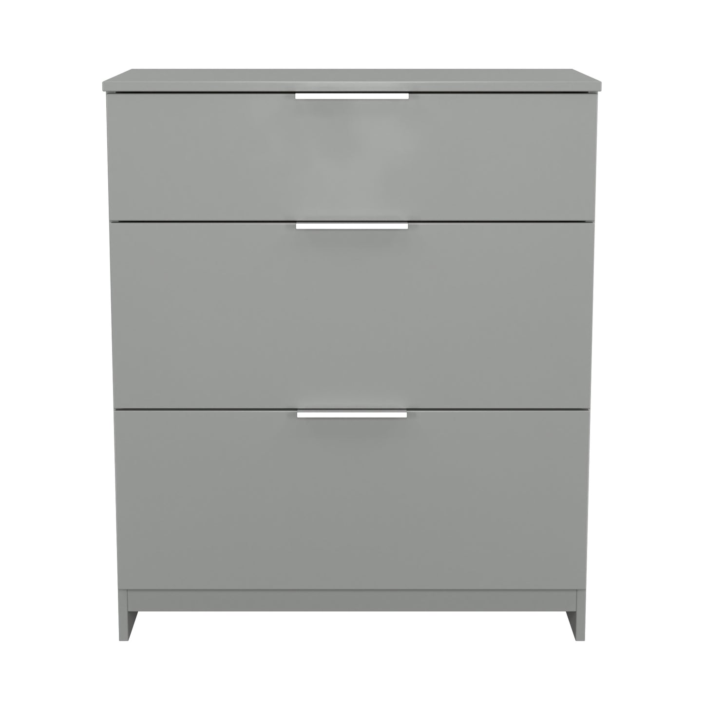 Plymouth Chest of Drawers Grey 3 Drawers 39cm
