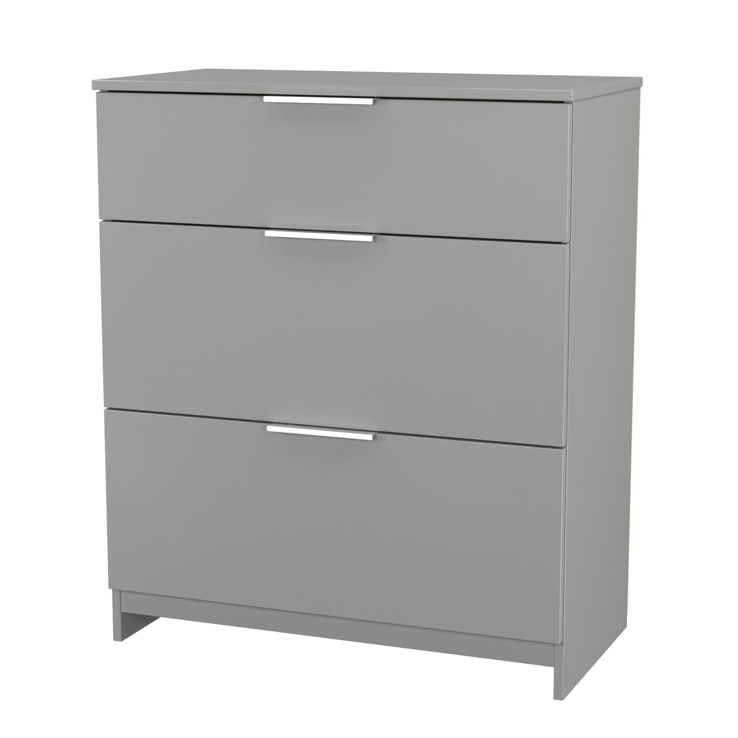 Plymouth Chest of Drawers Grey 3 Drawers 39cm